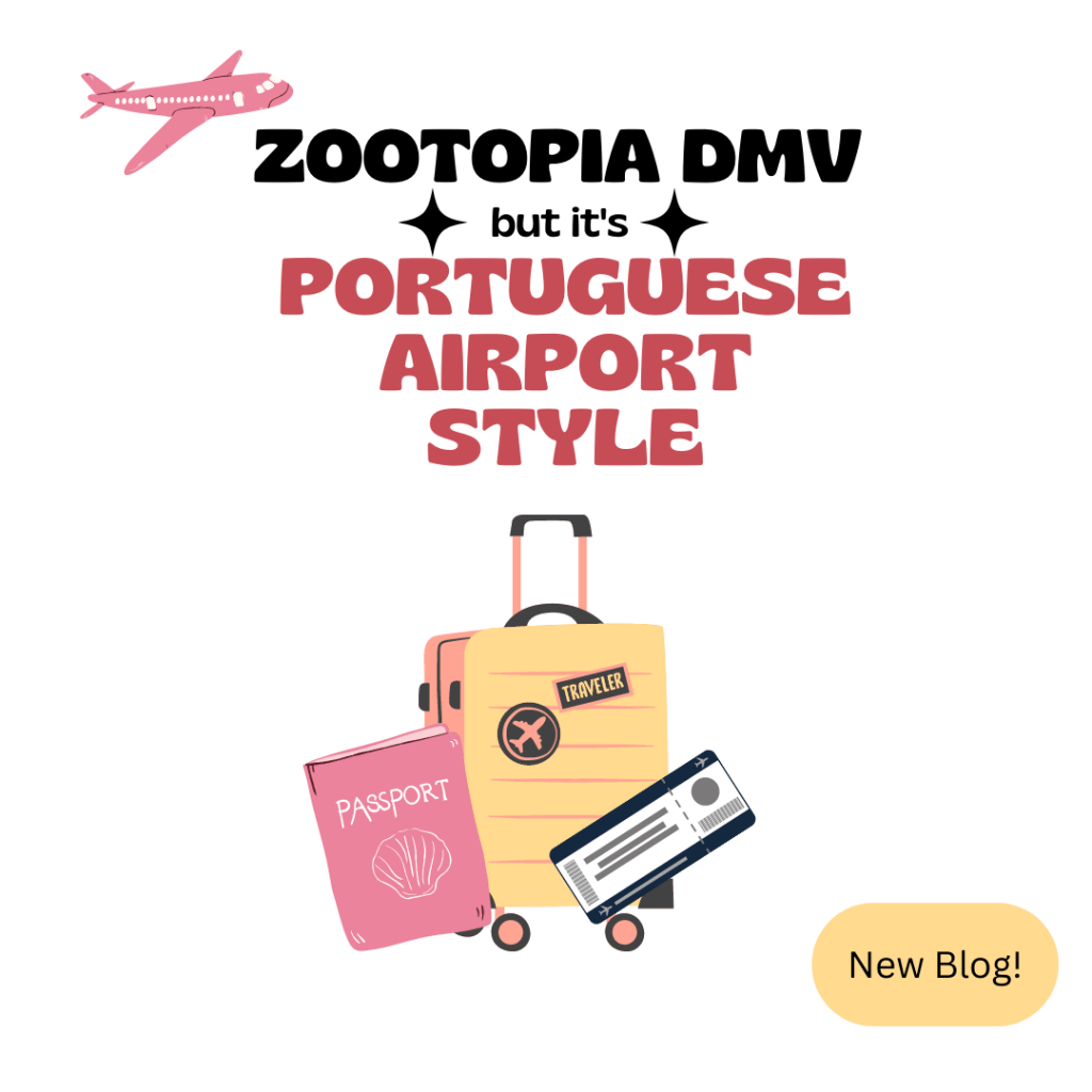 Zootopia DMV (but it’s Portuguese Airport&nbsp;Style)